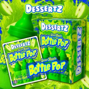 DESSERTZ WEED SOUR APPLE BOTTLE POP