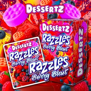 DESSERTZ WEED RAZZLES BERRY BLAST