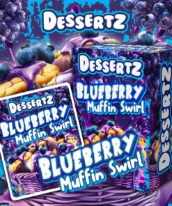 DESSERTZ WEED BLUE BERRY WAFFLES