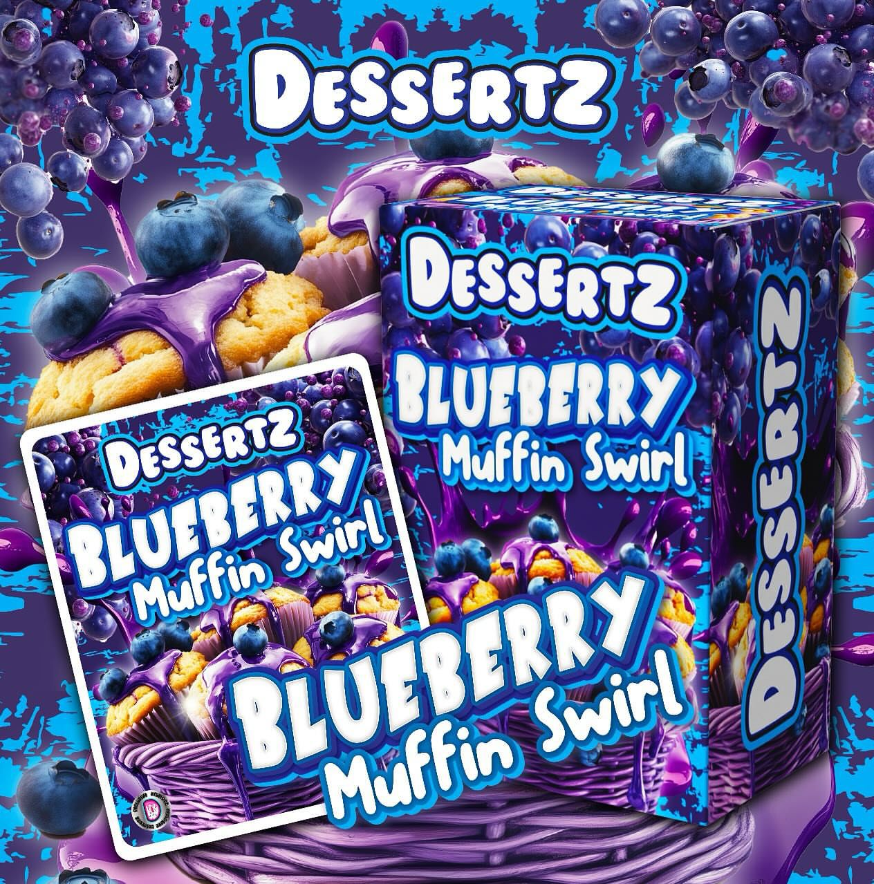 BLUEBERRY MUFFIN SWIRL BLUEBERRY MUFFIN SWIRL