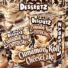 DESSERTZ WEED CINNAMON ROLL CHEESECAKE