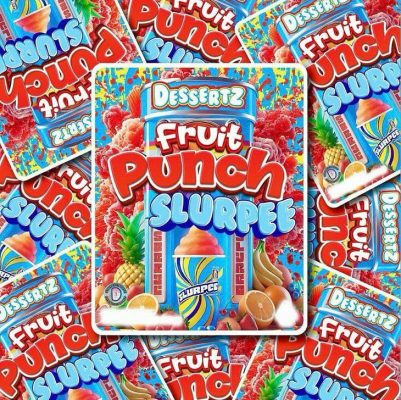 DESSERTZ WEED FRUIT PUNCH SLURPEE DESSERTZ WEED FRUIT PUNCH SLURPEE