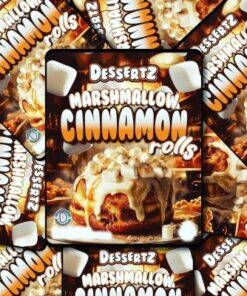 DESSERTZ WEED MARSHMALLOW CINNAMON ROLLS