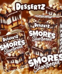 DESSERTZ WEED SMORES SHORT BREAD