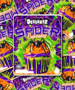 DESSERTZ WEED SPIDER CUPCAKES