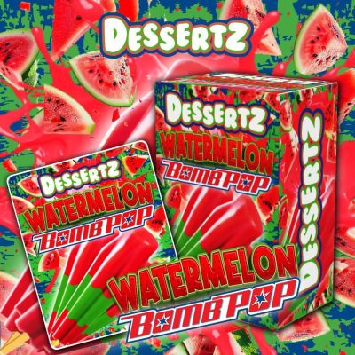 DESSERTZ WEED WATERMELON BOMBPOP DESSERTZ WEED WATERMELON BOMBPOP