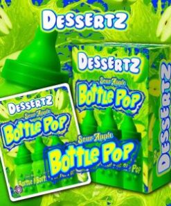 DESSERTZ WEED SOUR APPLE BOTTLE POP