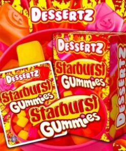 DESSERTZ WEED STAR BURST GUMMIES
