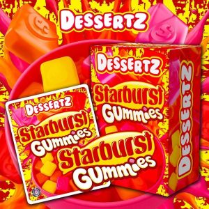 DESSERTZ WEED STAR BURST GUMMIES DESSERTZ WEED STAR BURST GUMMIES