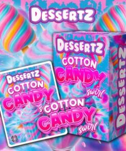 DESSERTZ WEED COTTON CANDY POP ROCKS