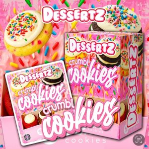DESSERTZ WEED CRUMBL COOKIES DESSERTZ WEED CRUMBL COOKIES