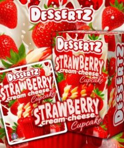 DESSERTZ WEED STRAWBERRY CREAM CHEESE