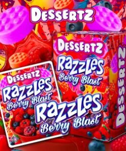 DESSERTZ WEED RAZZLES BERRY BLAST